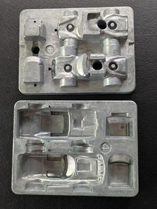 1969 Mattel Hot Wheels Factory Plastix Mold #4355-057 Firecracker & Rattler - Picture 1 of 3