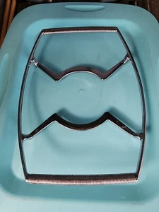 Vintage Corning Metal Casserole Cradles Trivet, P-16-M - Foto 1 di 6