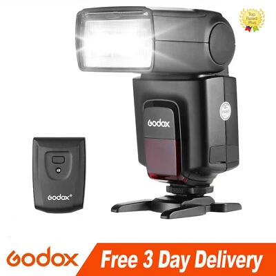 Godox TT520II Flash Light Speedlite 433MHz Trigger Wireless For Canon Nikon Sony - image 1 of 4