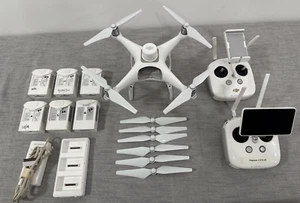 DJI Phantom 4 RTK Drone W/Carrying Case + 6 Batteries + 2 Controllers - Picture 1 of 15