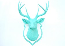 Faux Taxidermy Deer Head Wall Mount