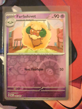 Carte Pokemon reverse Farfaduvet 035/091 Destinées de paldea EV4.5 PAF neuf
