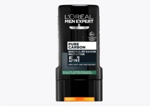 Loreal Duschgel PURE CARBON 1 x 250ml XL Flasche für Körper,Gesicht, Haar & Bart - Bild 1 von 1