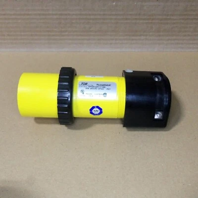 NEW T&B RUSSELLSTOLL 9P54U2T/1100 PIN & SLEEVE PLUG 50A 250VAC 3P4W IP67 311B AK - Image 1 of 4