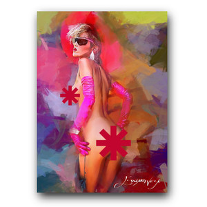 Christine Richters #2 Art Card Limited 15/50 Edward Vela Signed (Censored)