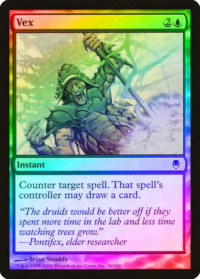 Vex FOIL Darksteel NM Blue Common MAGIC THE GATHERING MTG CARD ABUGames - Image 1 of 1