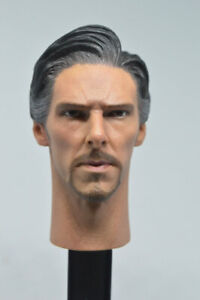 1/6 Doctor Strange Benedict Cumberbatch Male Head Sculpt Fit 12'' Action Figure