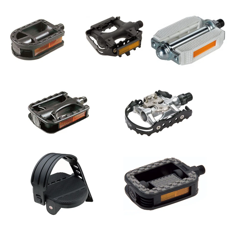 COPPIA PEDALI BICI BICICLETTA MTB OLANDA CITY SPORT SGANCIO RAPIDO MOUNTAIN BIKE - Immagine 1 di 1