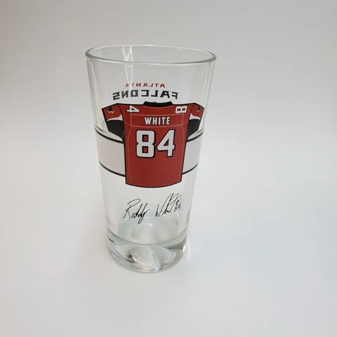 Roddy White #84 Atlanta Falcons "Rise Up' Glass Mug Cover
