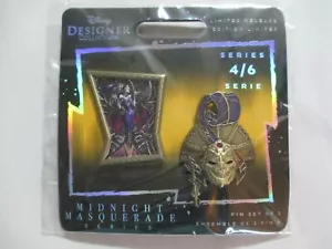 Disney Midnight Masquerade Designer Yzma Emperors New Groove Pin Set in der Hand!! - Bild 1 von 1