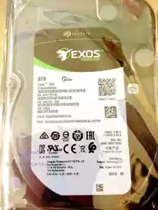 New Seagate Exos 7E8 ST8000NM000A 8TB 6Gb/s 7.2K 256MB 3.5" SATA Hard Drive HDD - Picture 1 of 1
