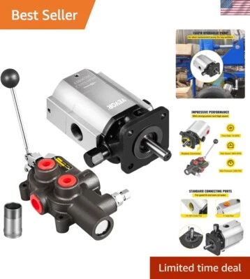 Durable 16 GPM Log Splitter Pump with Auto Detent Valve - Easy Installation - Image 1 of 4