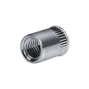 250 tuercas remachables ciegas tuercas remachables M5 acero galvanizado 6,9 x 11,5 mm cabeza avellanada abierta - Imagen 1 de 7