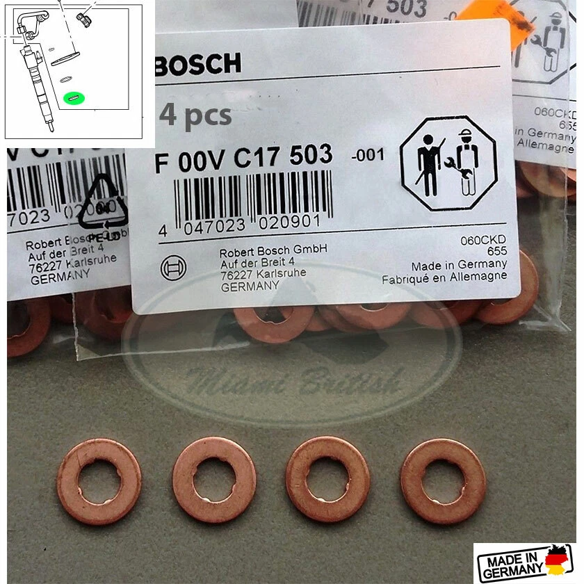 УПЛОТНЕНИЕ МОЙКИ ТОПЛИВНОГО ИНЖЕКТОРА LAND ROVER x4 ДИАПАЗОН LR2 RR SPORT LR4 DISCO LR032818 - Изображение 1 из 1