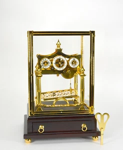 24K Miniatur 8 Tage Englisch William Congreve Rolling Ball Uhr - Bild 1 von 22