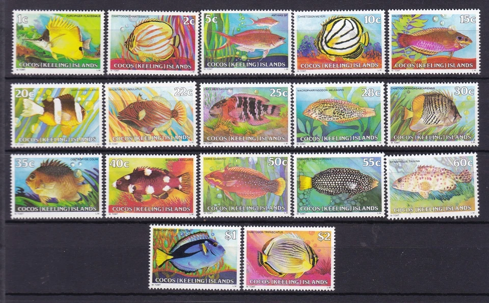 COCOS QUILLA PECES DEFINITIVOS MNH Foto 1 de 1
