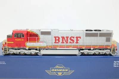 Athearn Genesis HO Scale BNSF EMD SD75M Diesel Locomotive #8263 NOS LED DCC Rdy - Image 1 of 4