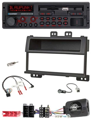 Blaupunkt SD Lenkrad USB Bluetooth DAB Autoradio für Hyundai i20 ISO 2009-11 sch - Bild 1 von 4