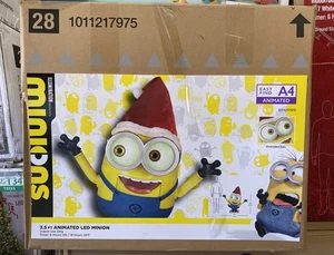 Universal 3,5 Fuß animierte LED Holiday Minion Home Depot Weihnachten - Bild 1 von 4