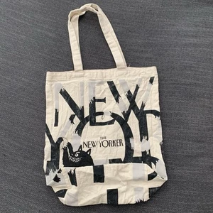 The New Yorker Magazine Canvas Tote Monsters Edward Steed Limited Edition - Picture 1 of 2