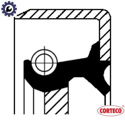 SHAFT SEAL DIFFERENTIAL 12011451B FOR ALFA ROMEO 33/Sportwagon ALFASUD/Sprint - Image 1 of 4