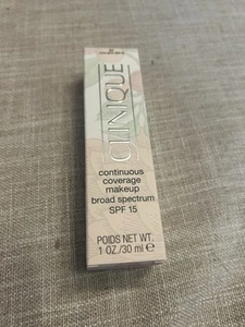 Clinique continuous coverage makeup #7 Ivory Glow 1oz BNIB Very Rare - Picture 1 of 2