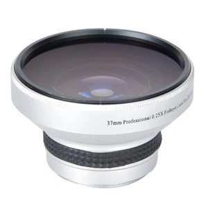 Silver Strong Applicability 37mm 0.25X Super Fisheye Additional Lens For 37mm FG - Picture 1 of 10