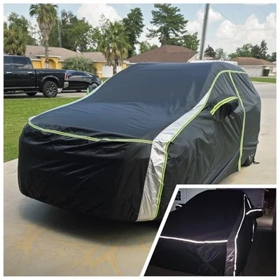 For Kia Sorento 2002-2025 Waterproof Car Cover All Weather with Zipper Door Foto 1 de 4