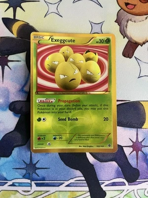 Exeggcute 102/101 Rare Secret Plasma Blast Pokemon MP Pokemon Card - Image 1 of 2
