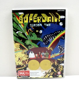Super Jail! Season Two 2 DVD Adult Swim Animation TV show Region 4 PAL - Picture 1 of 7