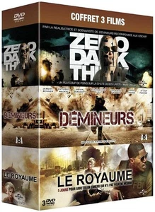 Coffret 3 films - Zero Dark Thirty + Démineurs + Le Royaume (DVD) - Picture 1 of 5