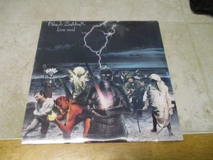 1982 Black Sabbath Live Evil Vinyl Record 2 LP Music Warner Ozzy Dio Sealed New - Foto 1 di 9