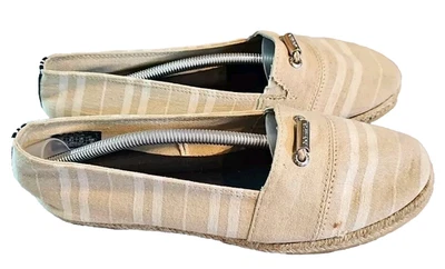 Nautica Shoes Womens 7.5 Rudder Striped Slip On Espadrille Loafer Flats  R16 - Image 1 of 4