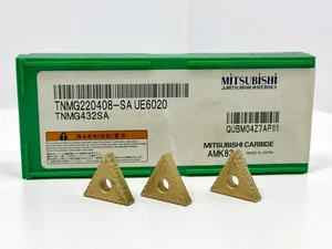 Mitsubishi TNMG432SA TNMG220408-SA | Neue Hartmetalleinsätze | Grade UE6020 | 3 Stück - Bild 1 von 2