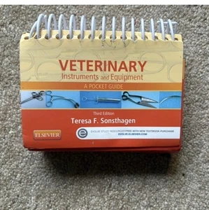 Veterinary Instruments and Equipment A Pocket Guide by Sonsthagen 3rd Edition - Picture 1 of 3