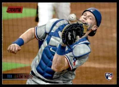 2021 TOPPS STADIUM CLUB ROOKIE RED SAM HUFF R82 - Image 1 of 2