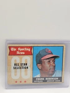 1968 Topps - Sporting News All-Stars #373 Frank Robinson - Picture 1 of 2