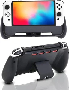 Switch OLED Grip Switch OLED Accessories Grip with Game Storage and Kickstand - Picture 1 of 9