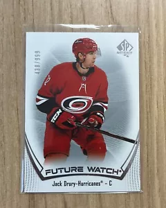 2021-22 SP Authentic Limited Future Watch JACK DRURY #194 /999 - Picture 1 of 2