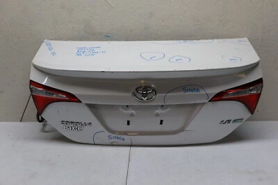 2014 2015 TOYOTA COROLLA REAR TRUNK LID OEM WITH CAMERA Foto 1 de 4