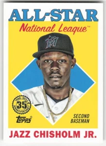 2023 Topps Baseball 35th Anniversary All-Stars Jazz Chisholm Jr #88AS-24 Marlins - Picture 1 of 2