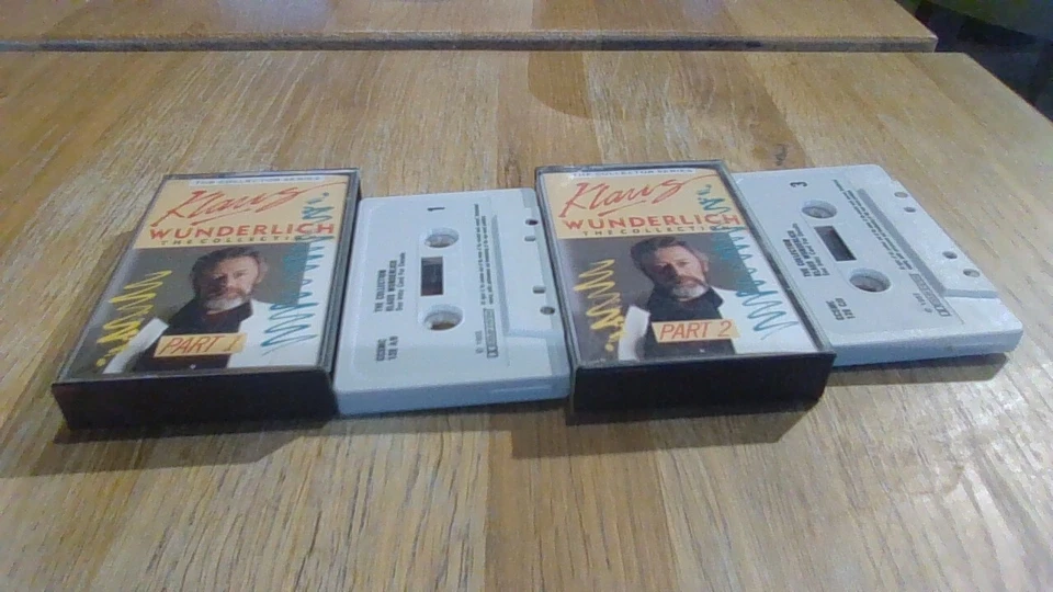 KLAUS WUNDERLICH THE COLLECTION 1st UK DOUBLE LP CASSETTE 2-TAPE SET  1985 NM - Image 1 of 1