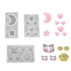 Jewelry Casting Molds Silicone Pendant Mold Resin Molds Jewelry Making DIY Cr... - Picture 1 of 6