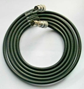 3 metres black coax Cable male plug to female plug(link) fly lead for TV & PVR. - Picture 1 of 12