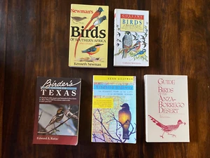 Birding Books & Field Guides Britain Africa Texas California Lot of 5 - Picture 1 of 24