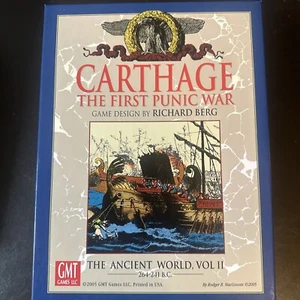 GMT Ancients Carthage - The First Punic War 2005 Complete Excellent - Picture 1 of 17