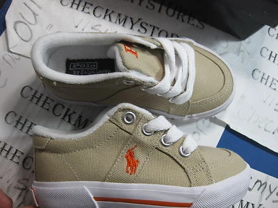 NOVO polo ralph lauren "HUMBERTO" BEBÊ INFANTIL DESIGNER SAPATO CONFORTO - Imagem 1 de 4