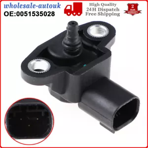 MAP Sensor fits Mercedes-Benz A-Class Manifold Pressure A0041533228 A0051535028 - Picture 1 of 9