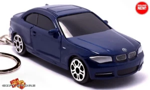 🎁🏁🆕 KEYCHAIN BLUE BMW 1 SERIES 120i/128i/135i CUSTOM Ltd Ed. 💕GREAT GIFT💕🎁 - Picture 1 of 10