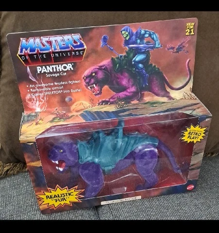 Masters of the Universe Panthor Savage Cat Collector's Edition 2021 New Cover